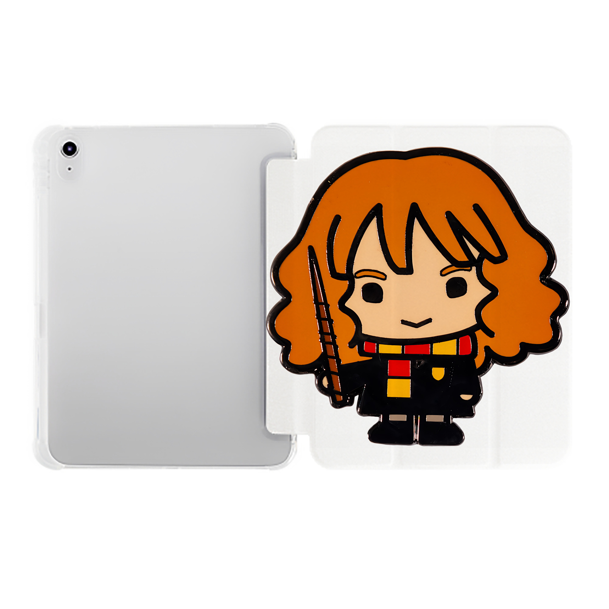 （画像用） Harry Potter ハリー・ポッターシリーズ IPad ケース ペン収納付き 三つ折りスタンド PUレザー×シリコン 対応機種9.5/10.5/10.9インチ
